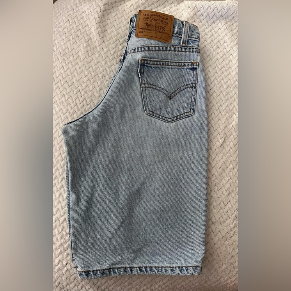 Levi’s 1997 kids denim y2k shorts size 12